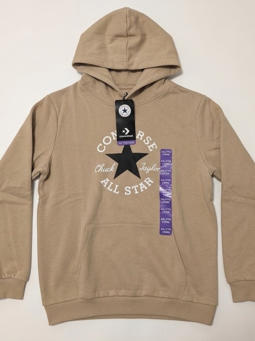 Converse Tan Chuck Taylor All Star Pullover Hoodie